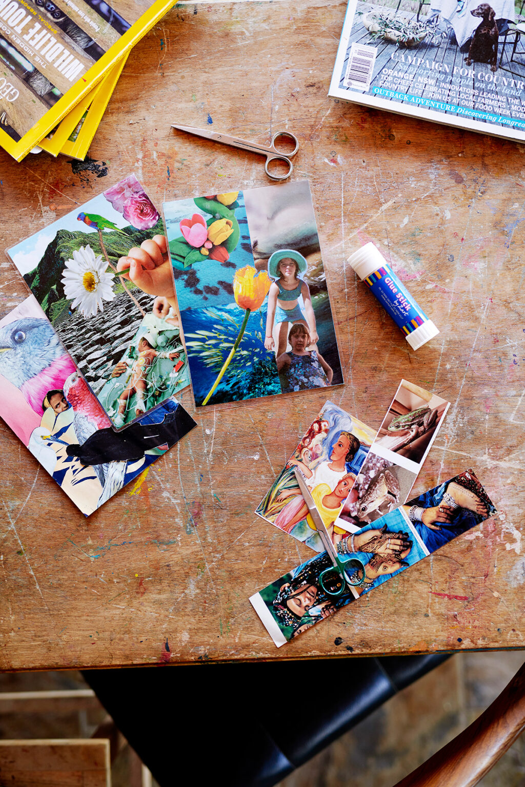 Image to Symbol Expressive Play with Collage - Integrated Trauma ...